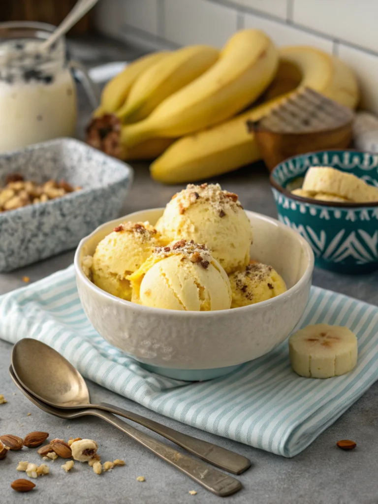 Banana Ice Cream Recipe
