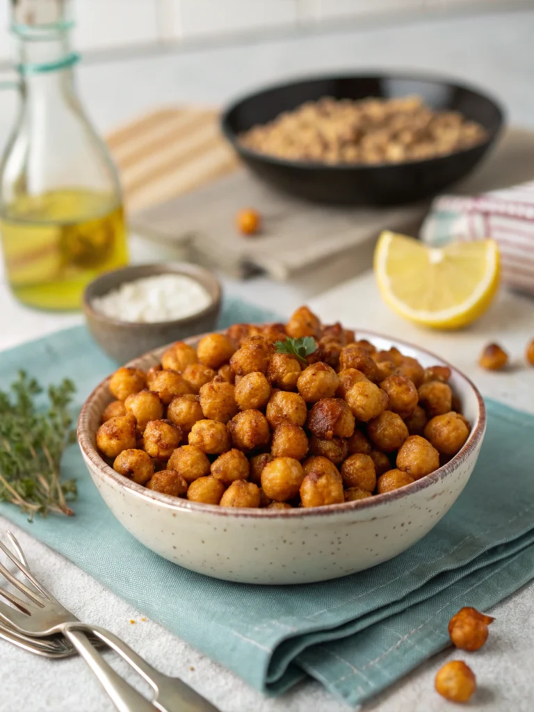 air fryer chickpeas