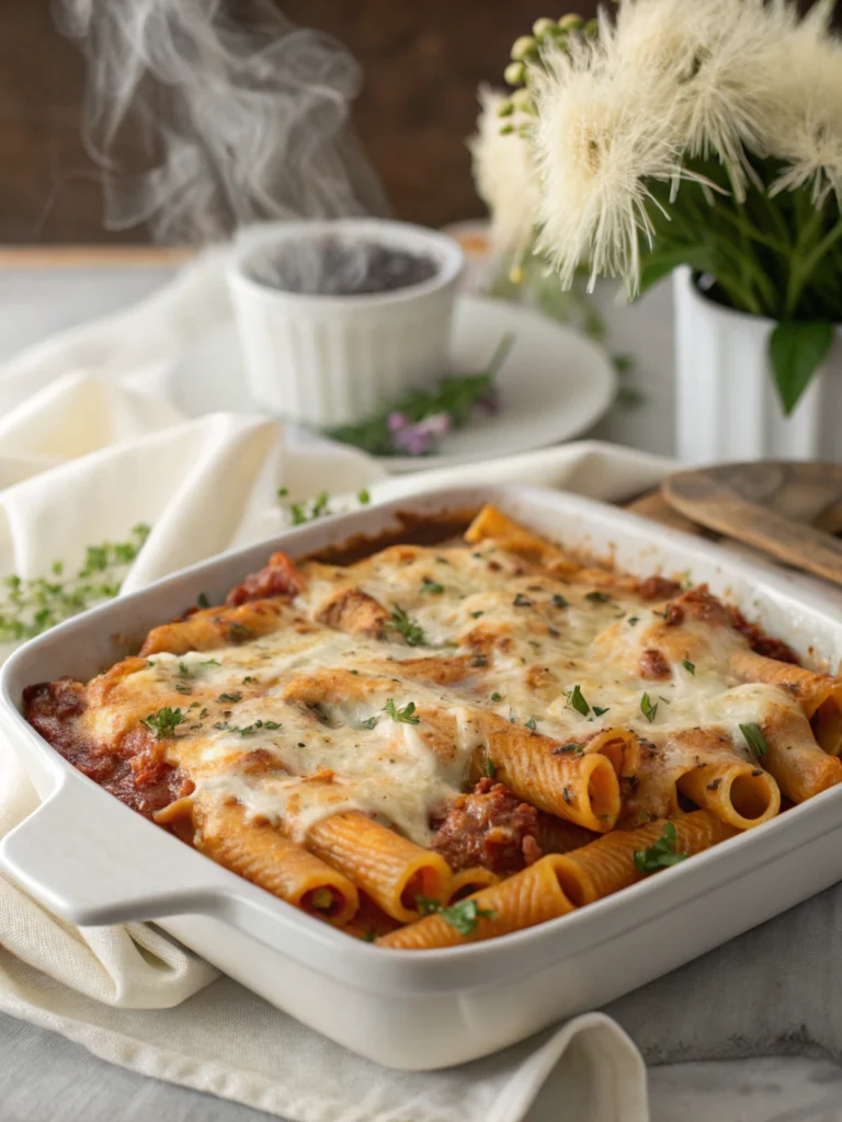 baked ziti recipe
