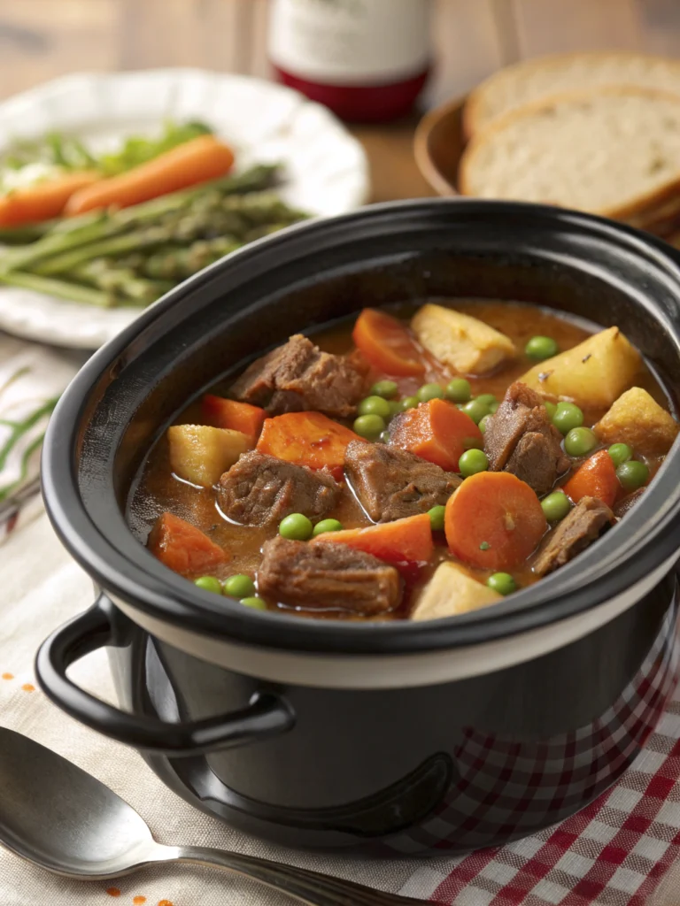 beef stew slow cooker