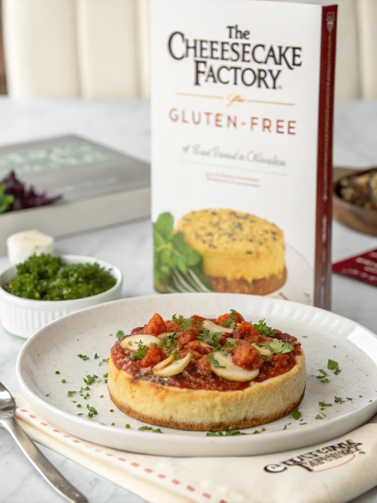 cheesecake factory gluten free menu