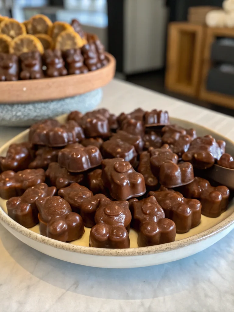 chocolate covered gummy bears