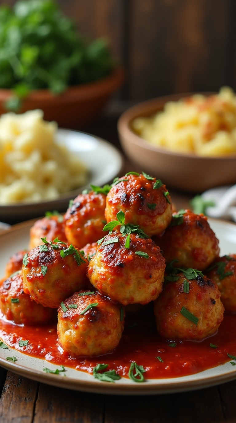 design_a_mouthwatering_image_for_a_chicken_meatball_recipe_featured_on_a_food_blog_the_scene_should_6zztakgsml4id5h68xox_3