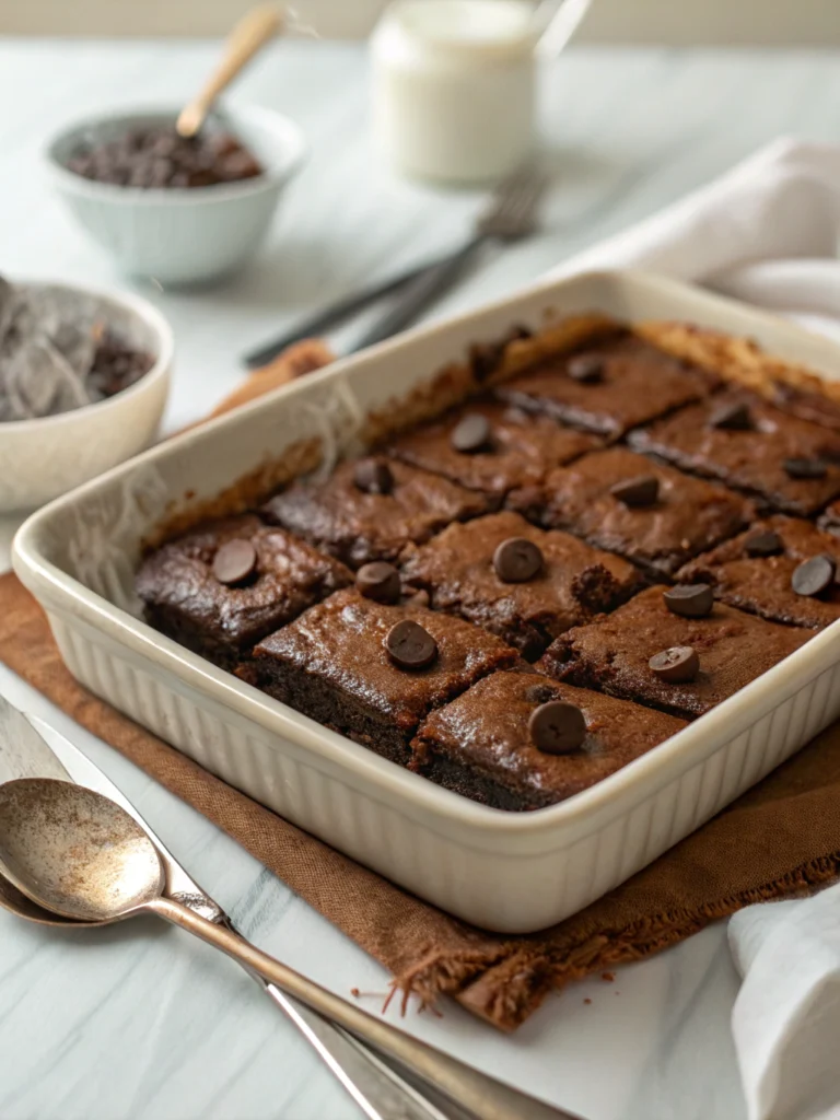 homemade brownies