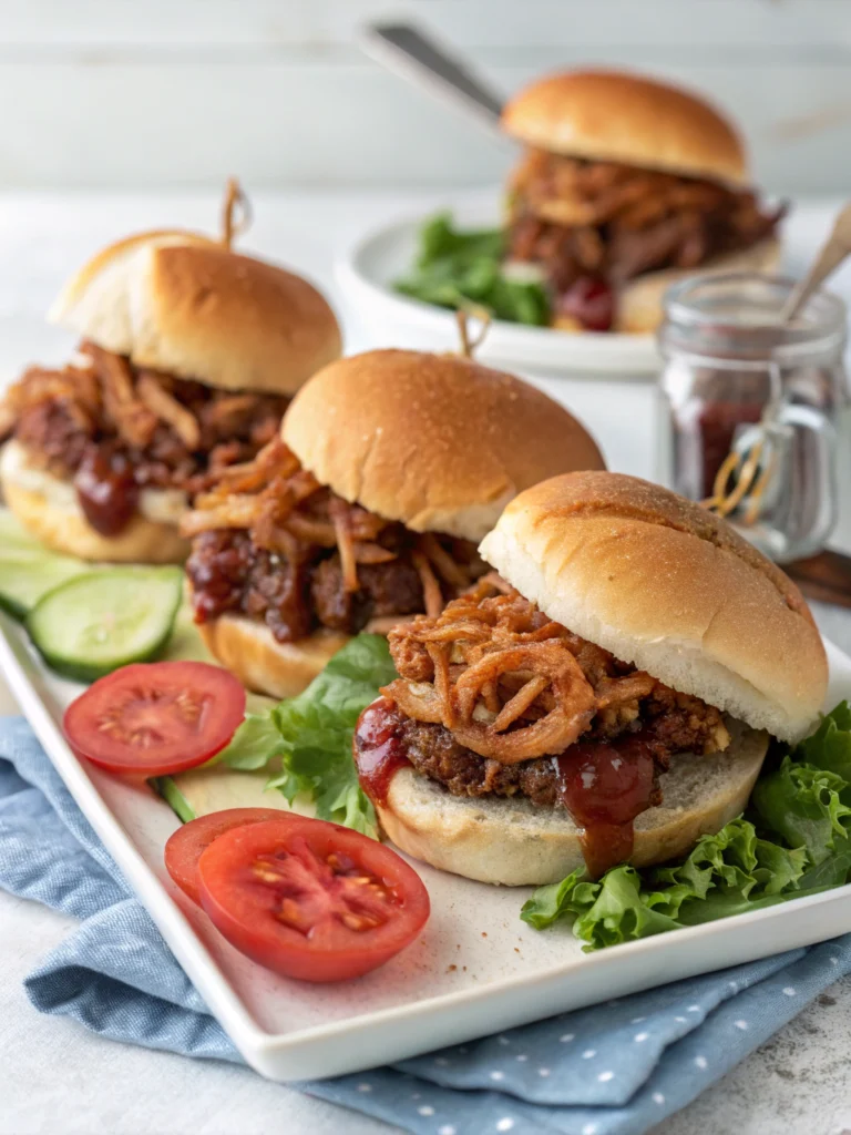 pulled pork sliders