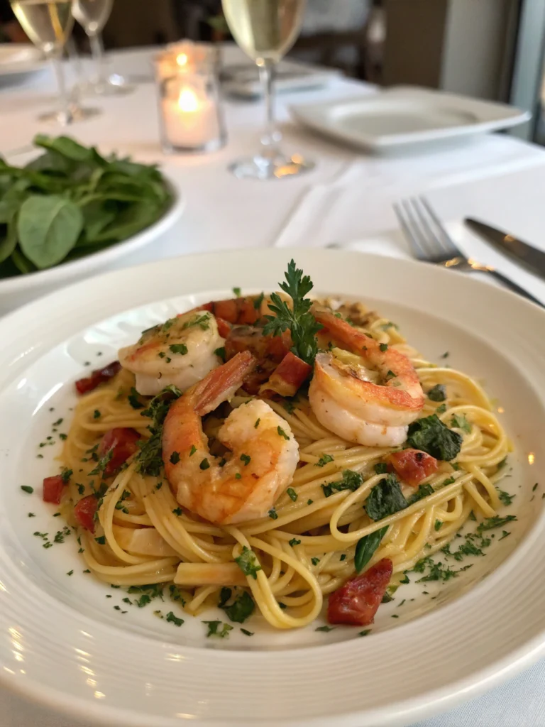 tuscan shrimp pasta